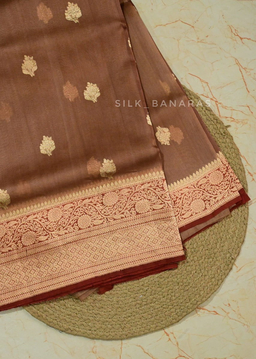 Handloom Pure Organza Silk Saree