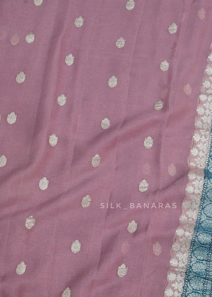 Chiffon Dual Shade Saree
