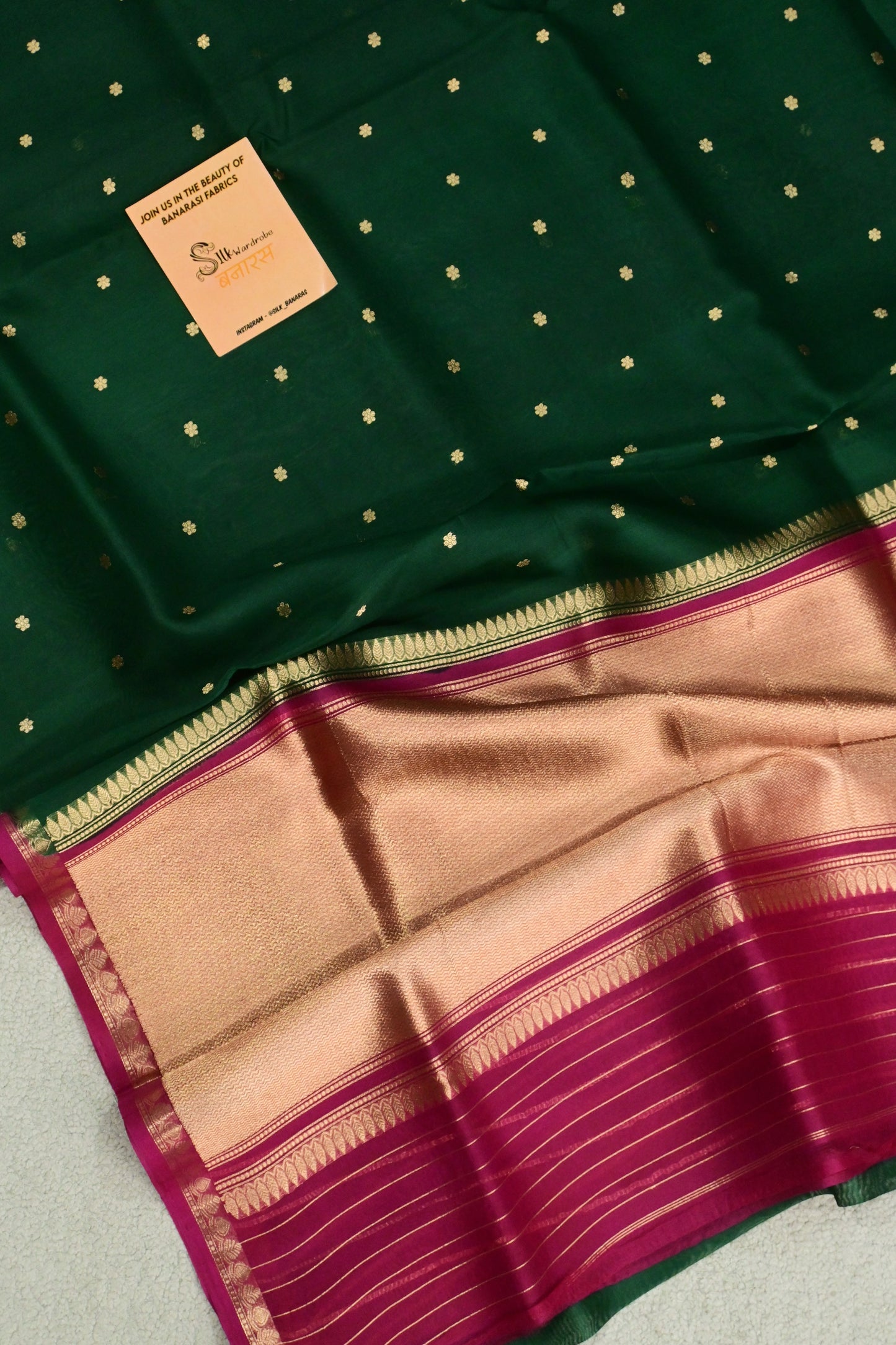 Handwoven pure minimal design Kora organza saree