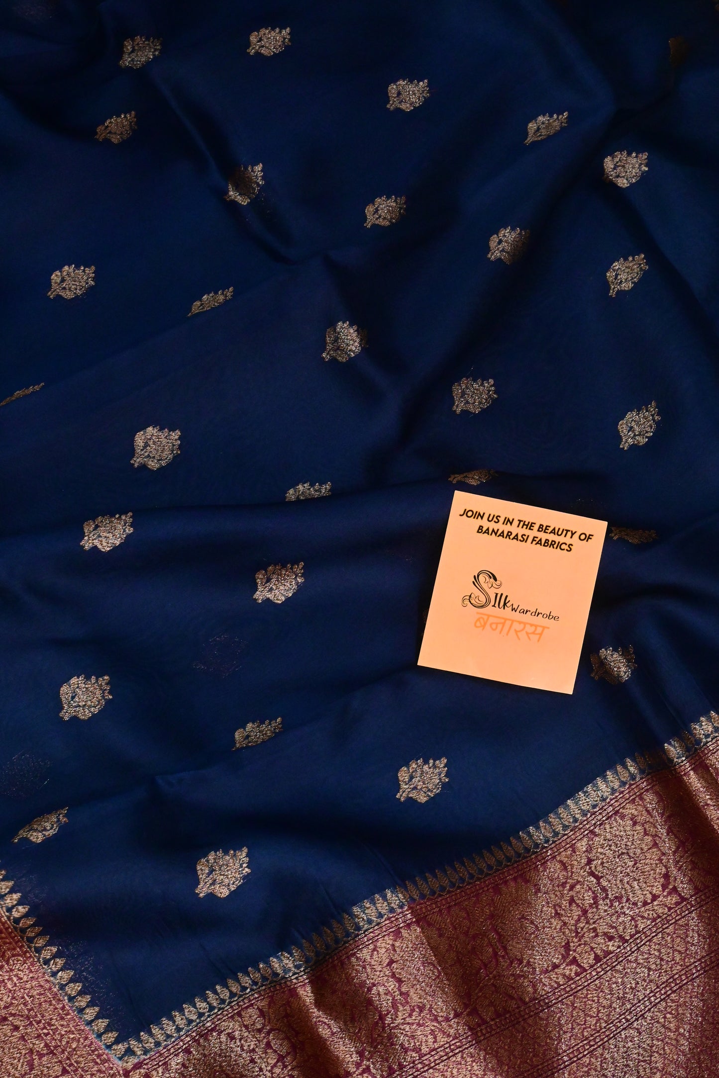 Classic dual shade handwoven pure Kora organza saree