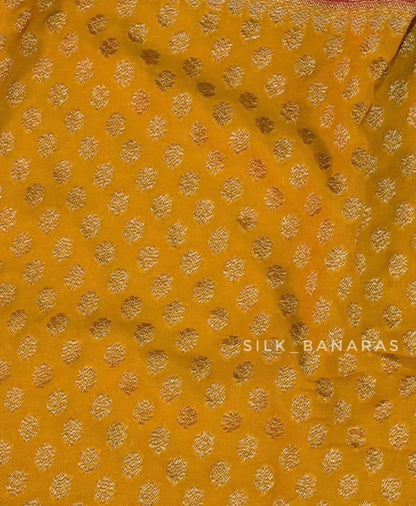 Handwoven Triple Shade Khaddi Georgette Saree