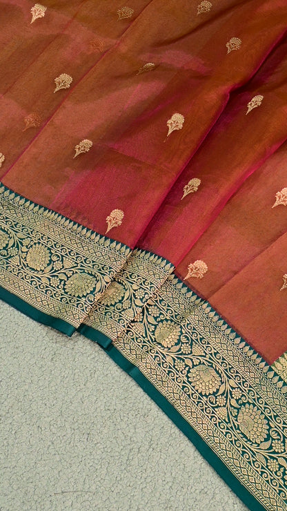 Banarasi Handwoven Pure Tissue Silk Saree