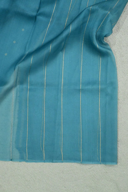Pure Kora Silk Saree featuring Gold Zari & Minakari Jaal Pallu